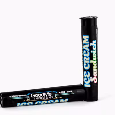 Photograph of product: GOODLYFE INFUSED PRE-ROLL | ICE CREAM SANDWICH