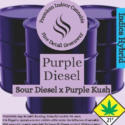 Photograph of Product: Purple Diesel - 3.5g