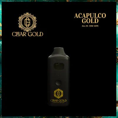 Photograph of product: Clear Gold - Acapulco Gold - 2g Disposable