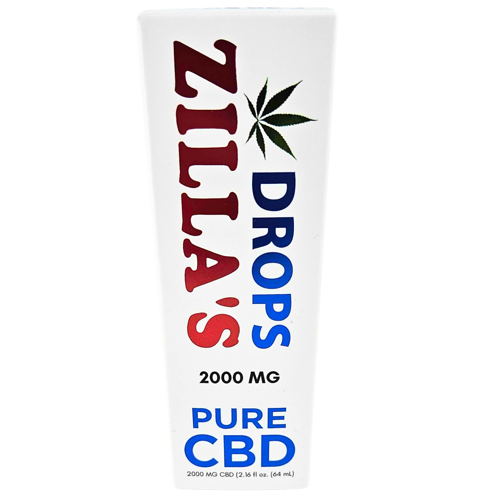 Photograph of Product: ZILLA'S | CBD | TINCTURE | 2000MG