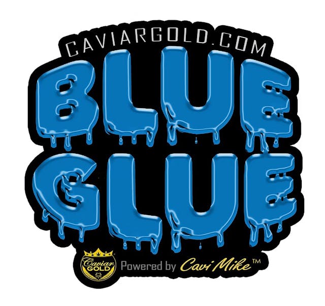 Photograph of product: Blue Glue | 3.5g Moonrock - 