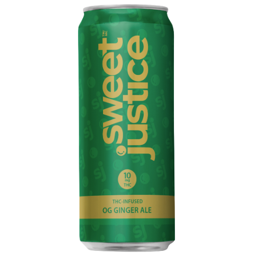 Photograph of product: Sweet Justice OG Ginger Ale Infused Drink 10mg TH-oui