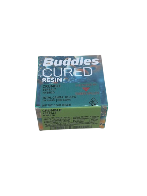 Photograph of product: CRUMBLE - ZEREALZ (1G) - 81.6%
