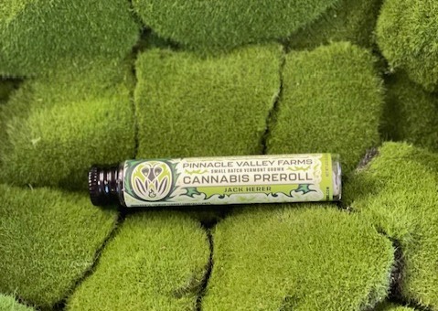 Photograph of product: Pre Roll Single | Jack Herer | Pinnacle Valley Farms