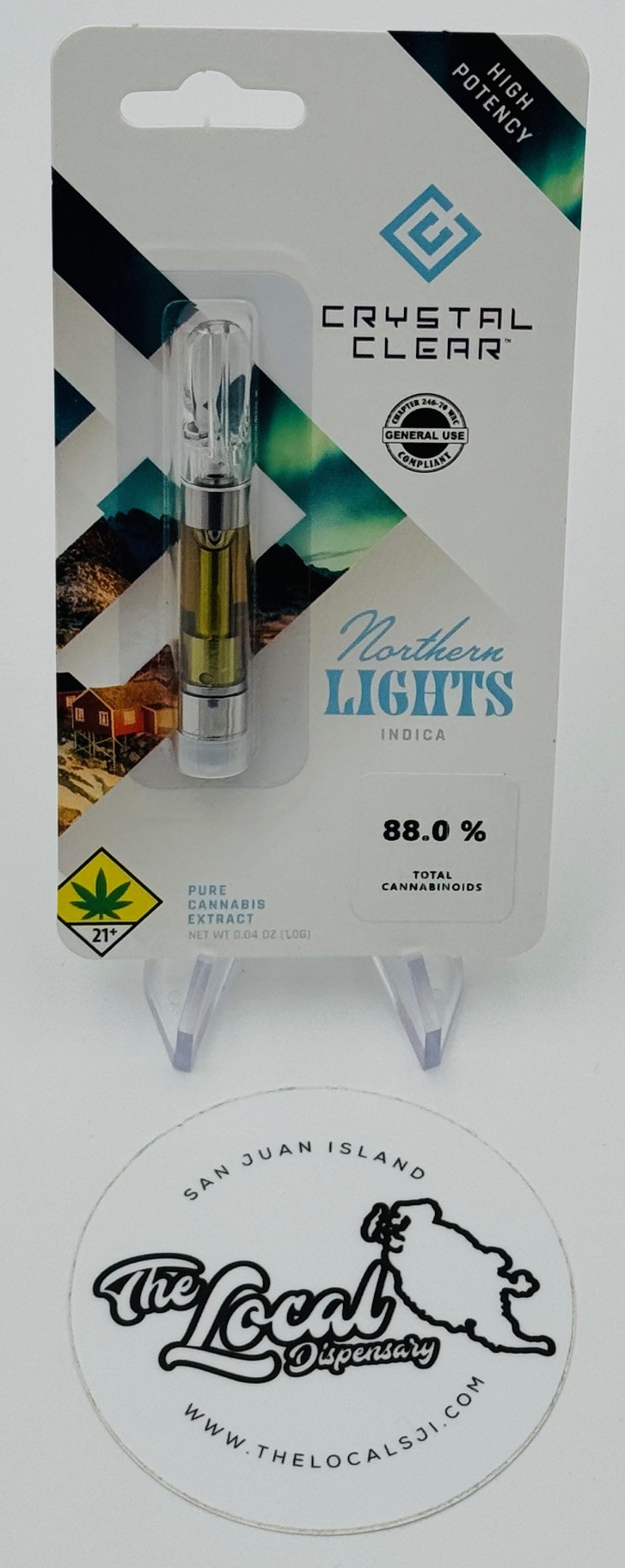 Photograph of product: CRYSTAL CLEAR: Northern Lights Cartridge