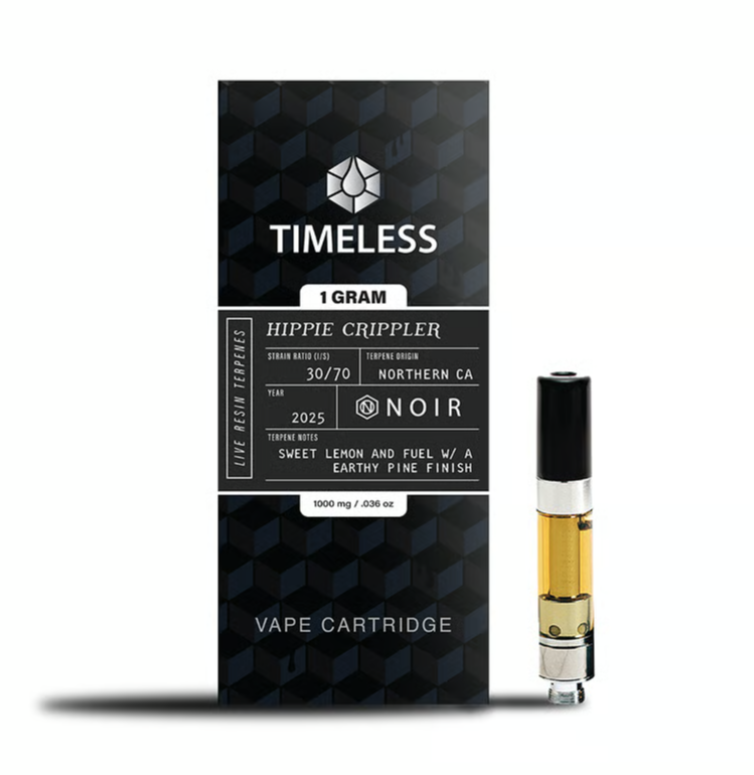 Photograph of Product: NOIR | Hippie Crippler - Distillate | Vape Cartridge