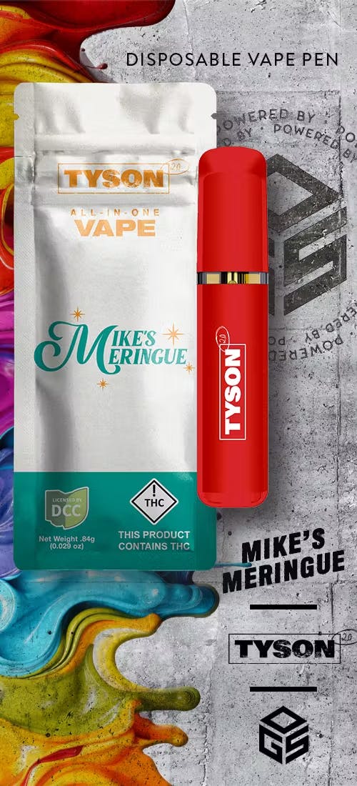 Photograph of product: Mike's Meringue Disposable | 1g - 