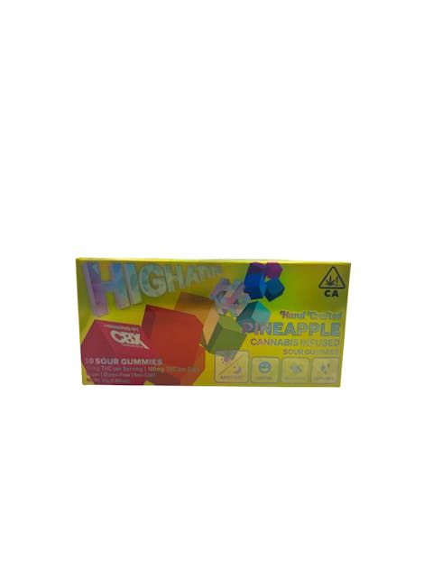 Photograph of product: Highatus - Pineapple Sour Gummies - 