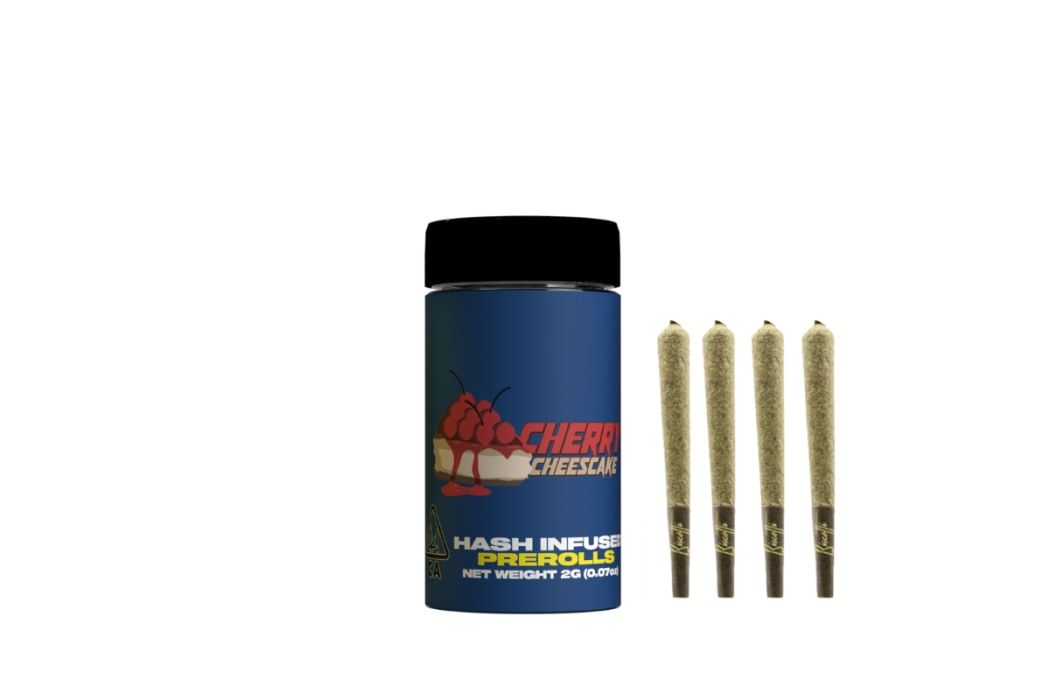 Photograph of Product: Biscotti - Cherry Cheesecake 3.5g 7pk Infused Prerolls  Indica