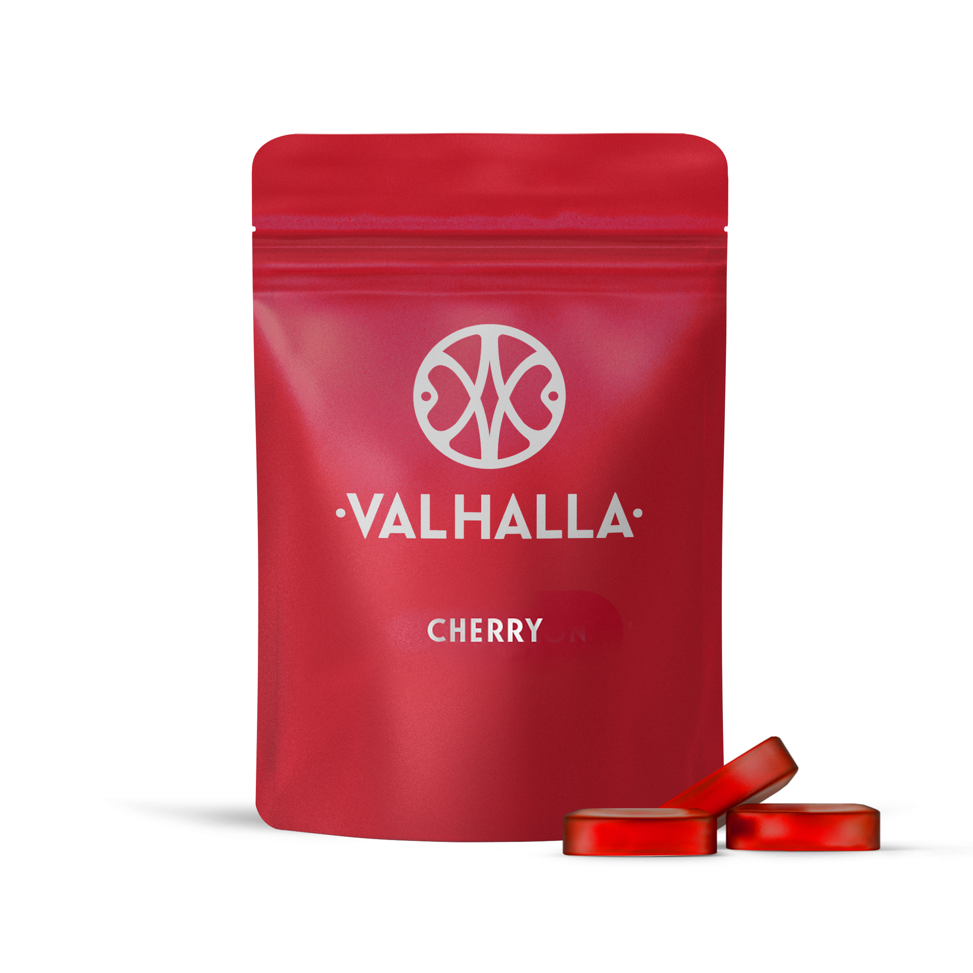Photograph of product: 10ct/100mg Troches (1:1 Cherry)