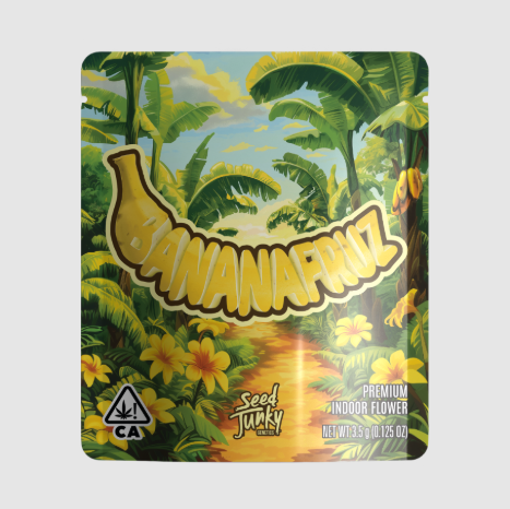 Photograph of product: BANANA FRUZ 3.5G FLOWER