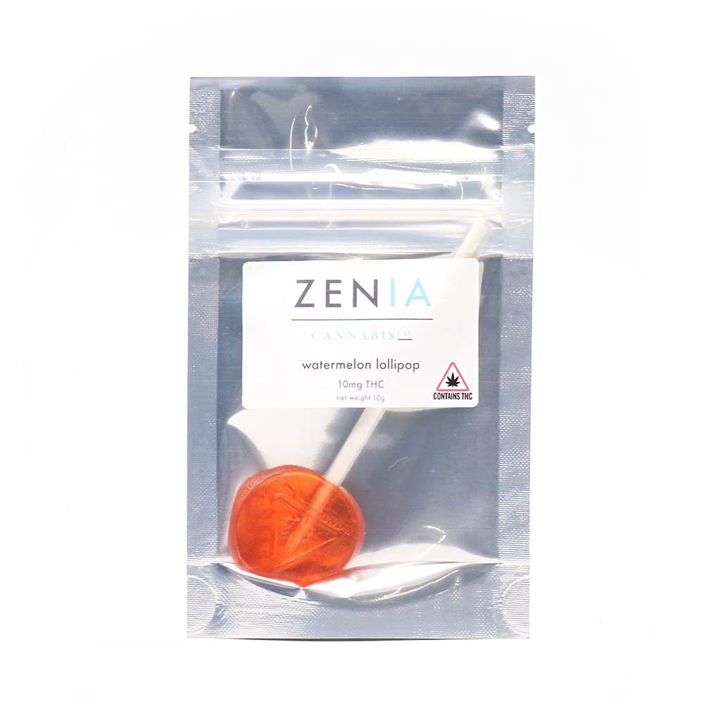 Photograph of product: Infused Lollipops - TH-oui 9mg - Watermelon - 1pk