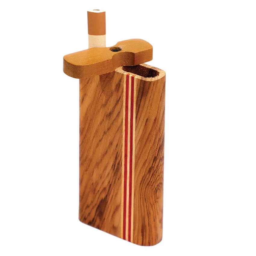 Photograph of product: Striped Solid Light Wood Dugout - 3.75"