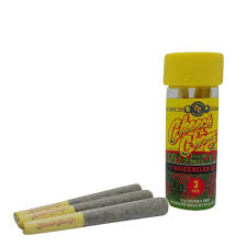 Photograph of product: Cheech & Chong - Watermelon OG - 3x1g Infused Preroll Pack