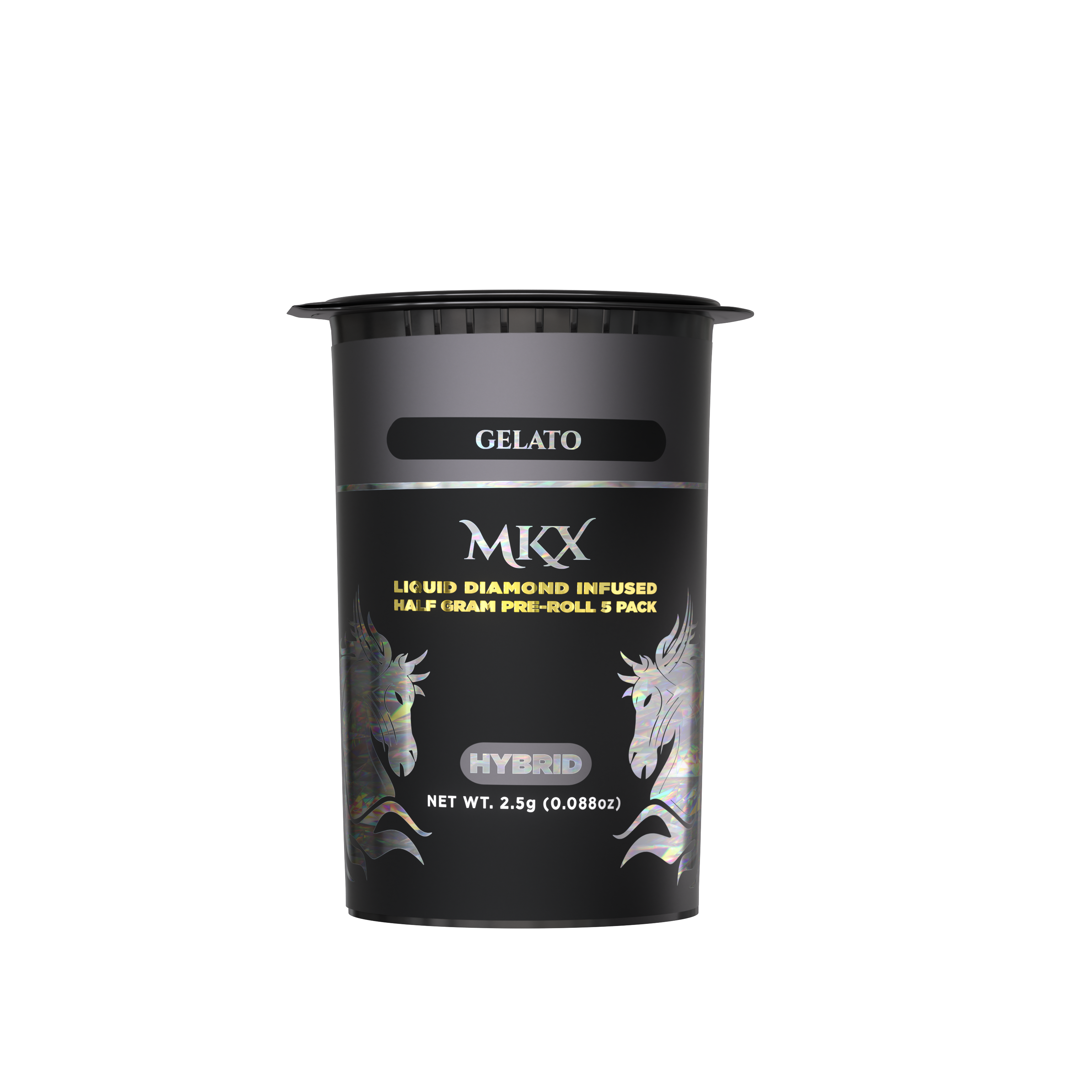 Photograph of product: MKX - Gelato Infused Pre-Rolls 5pk 2.5g
