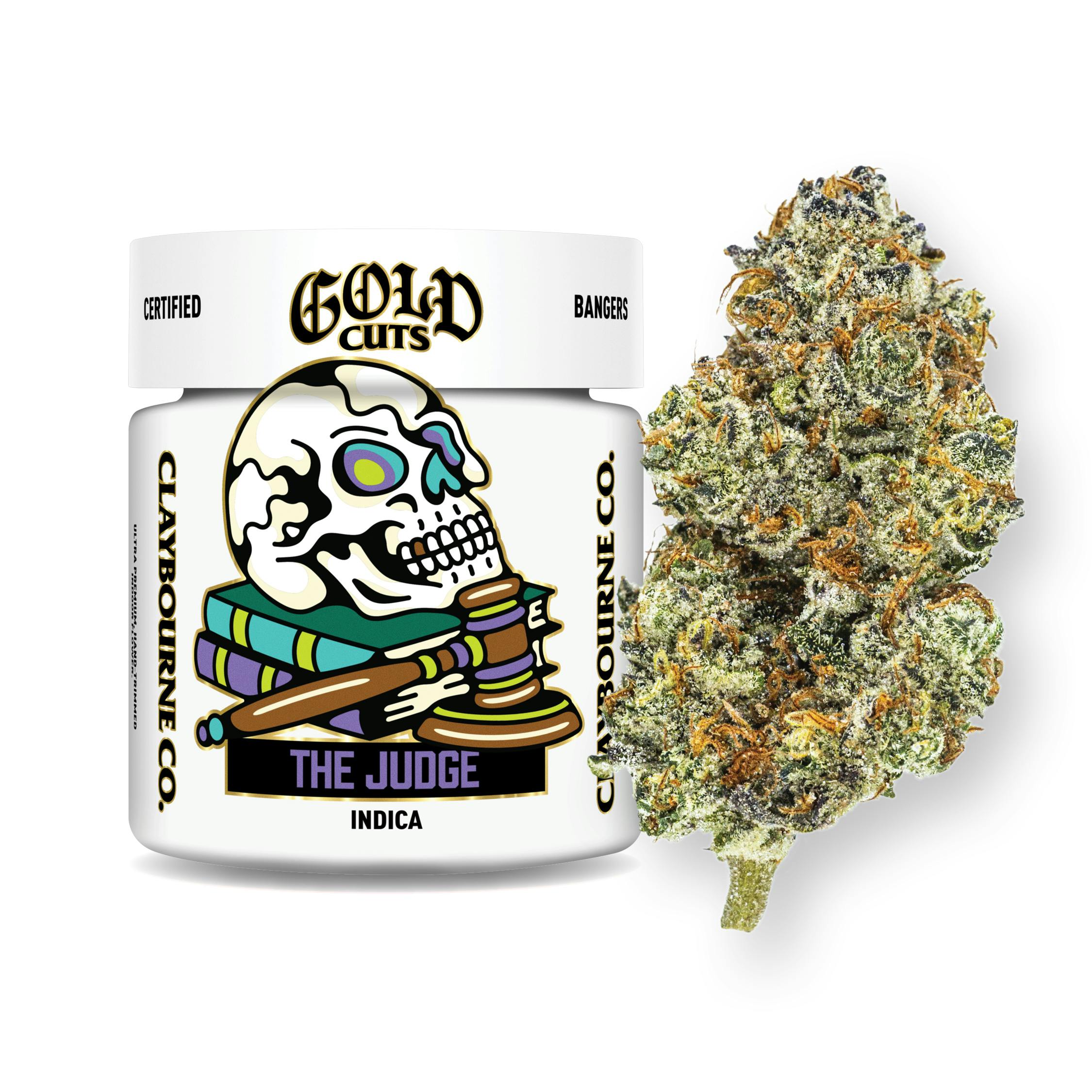 Photograph of product: Claybourne | Flower I | The Judge (GC) - 3.5g