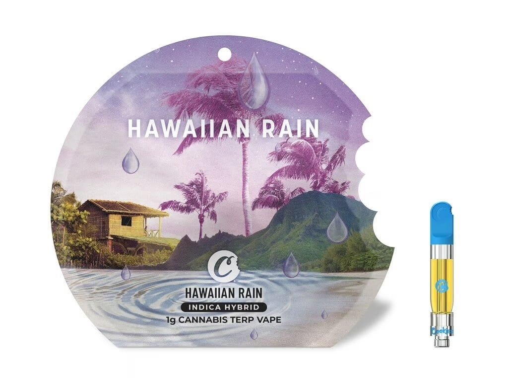 Photograph of product: Cookies - Hawaiian Rain - Cartridge - 1g