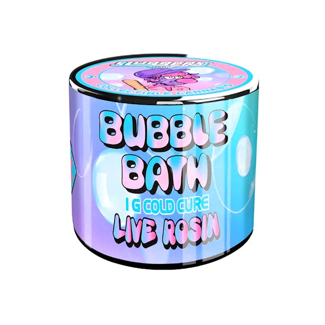 Photograph of product: Bubble Bath (I) Live Rosin 1G - Bubble Bath (I)
