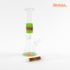 Photograph of product: 10" 3 Section Wig-Wag Beaker Bong | Assorted Colors