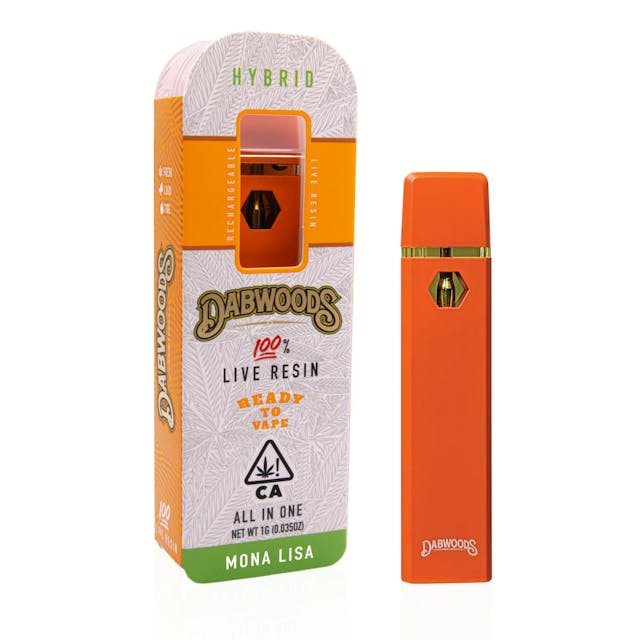 Photograph of product: Mona Lisa | 1G Live Resin Disposable