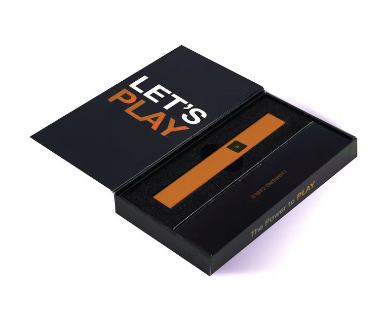 Photograph of product: Orange Steel Battery