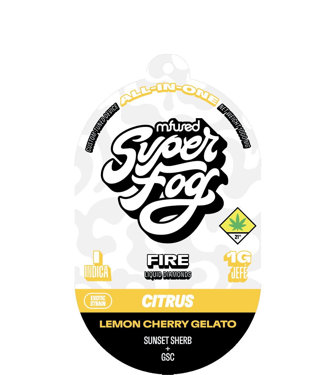 Photograph of product: Lemon Cherry Gelato FIRE JEFE | 1g