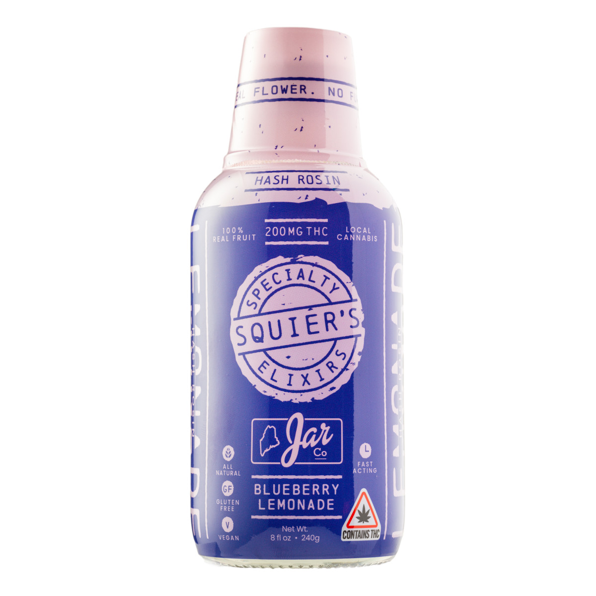 Photograph of product: Squier's - Blueberry Lemonade 200MG