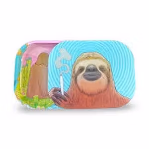 Photograph of product: Stoner Sloth x Tim Molloy I Rolling Tray w/ Lid I ZZZ's