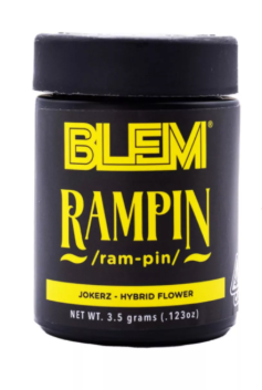 Photograph of product: BLEM Rampin Hybrid Flower - 3.5g