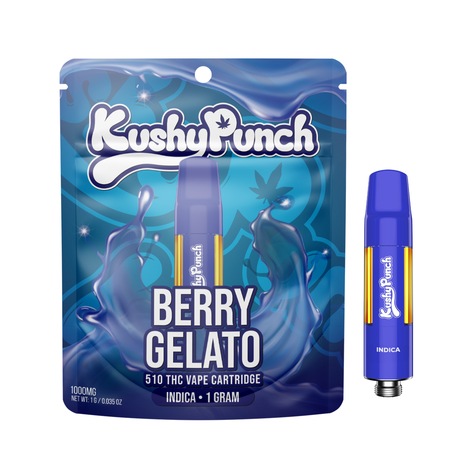 Photograph of product: Kushy Punch Cart - Berry Gelato