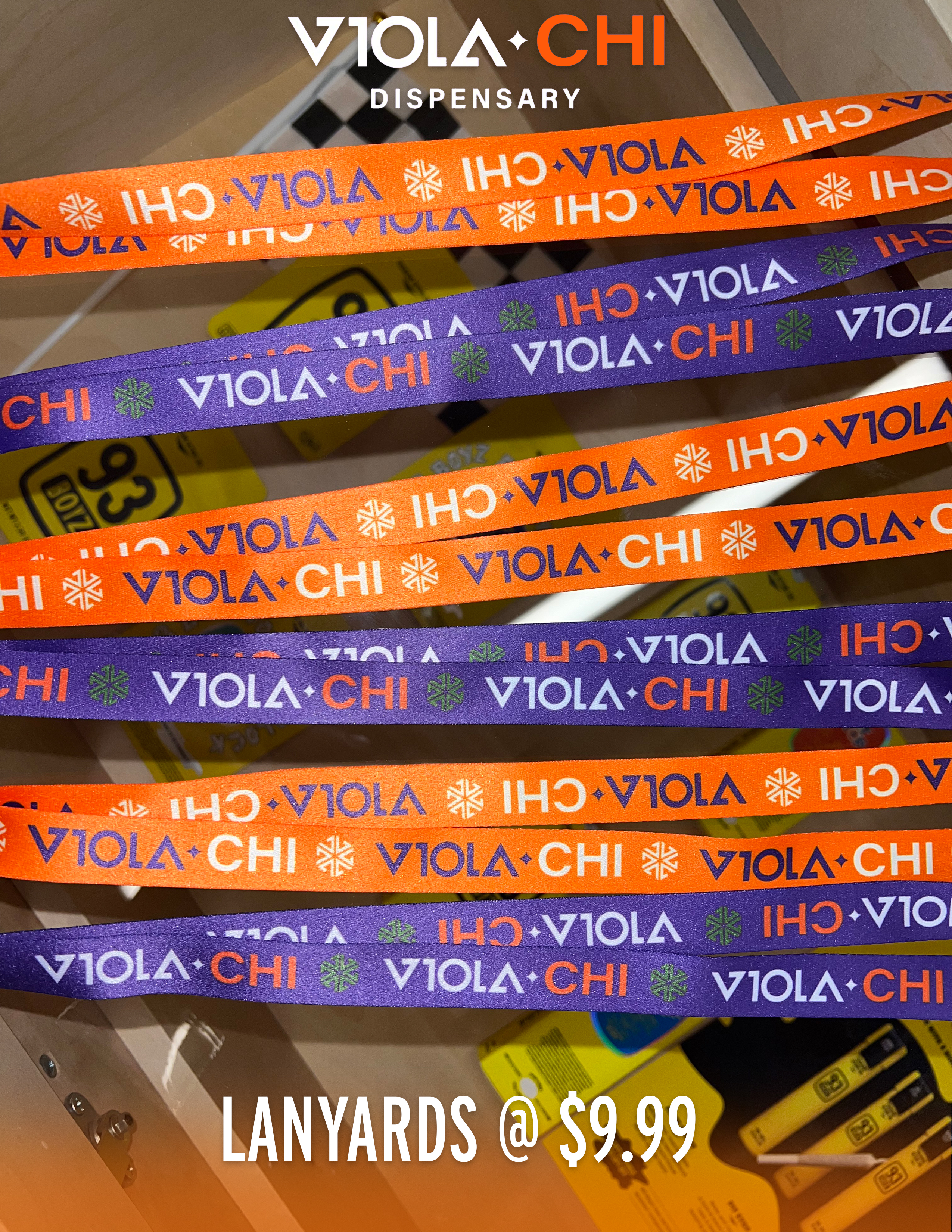 Photograph of product: Viola  Lanyard