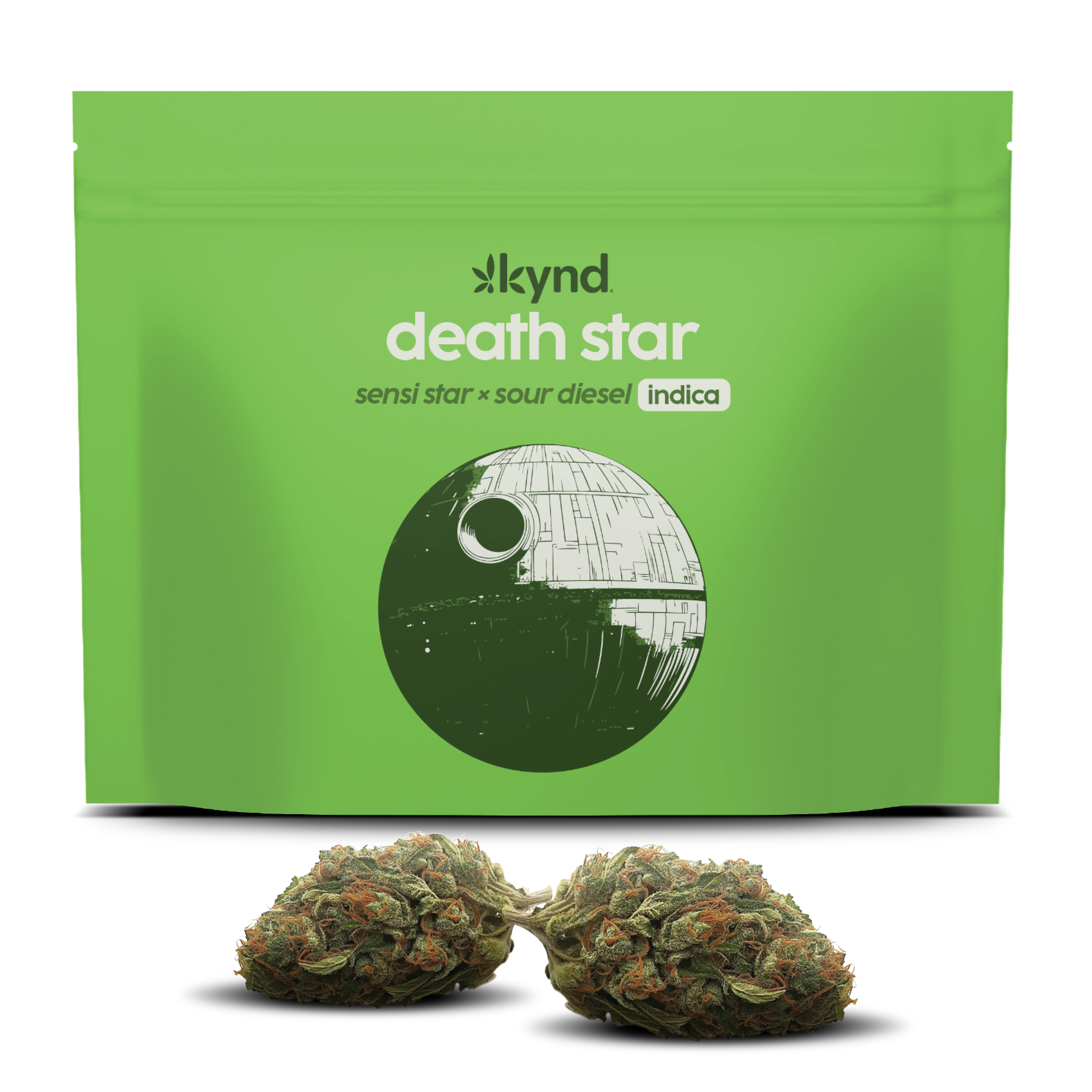 Photograph of product: Kynd Death Star (H) Flower 28g