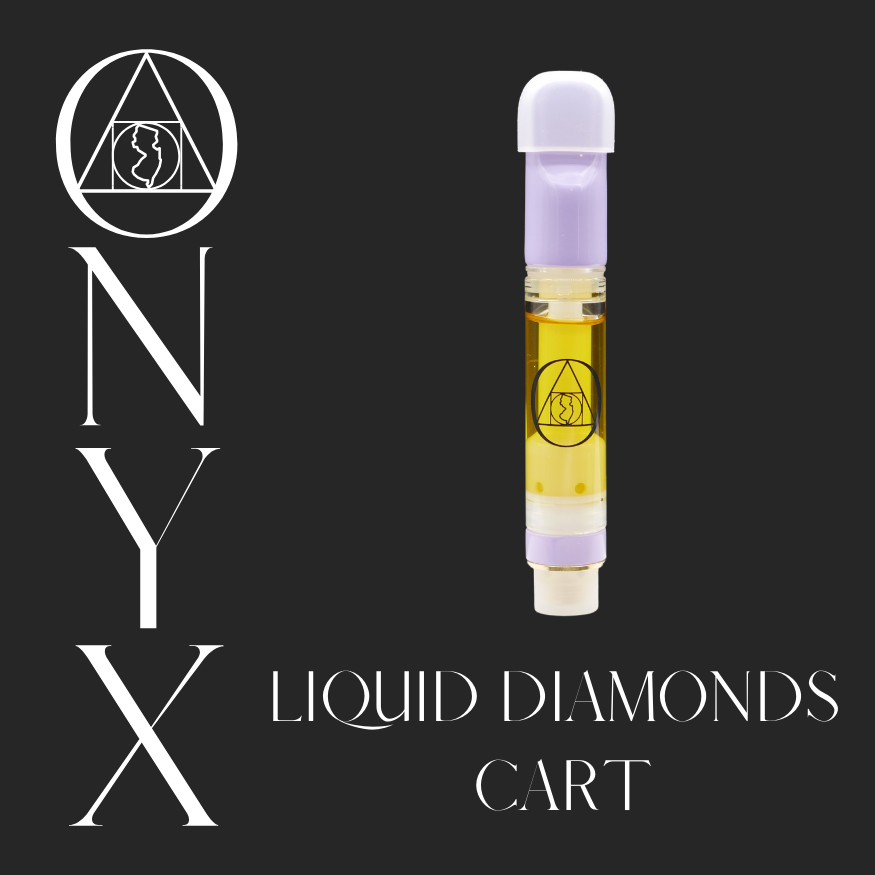 Photograph of product: Onyx - Candy Apple - Live Resin Liquid Diamond + HTE Vape Cartridge