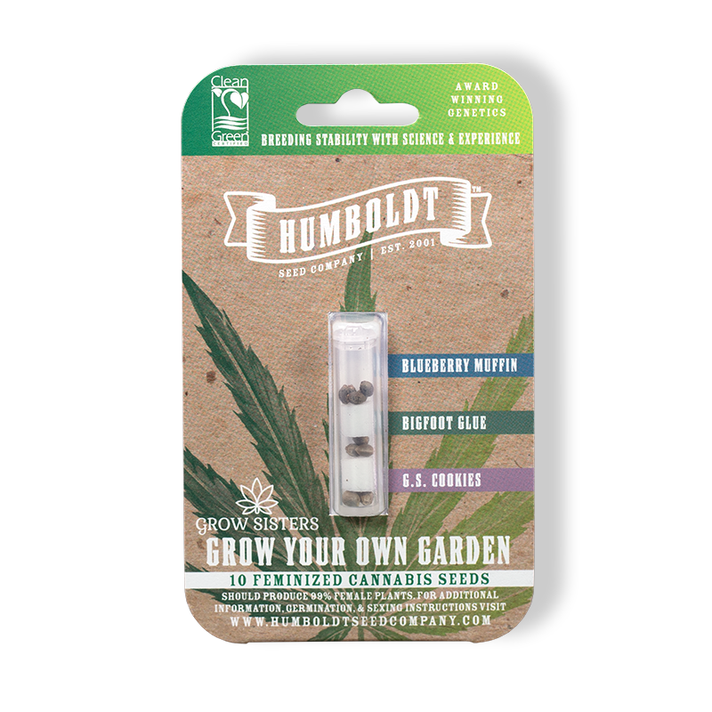 Photograph of product: Grow Your Own Garden Mix (10 fem) - Pine State Seeds / Humboldt Seeds