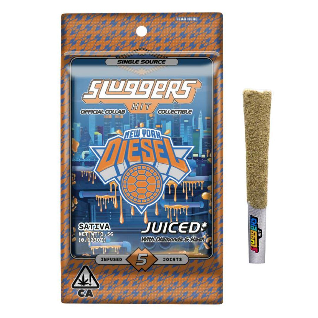 Photograph of product: NYC Diesel 5pk Infused Pre Rolls