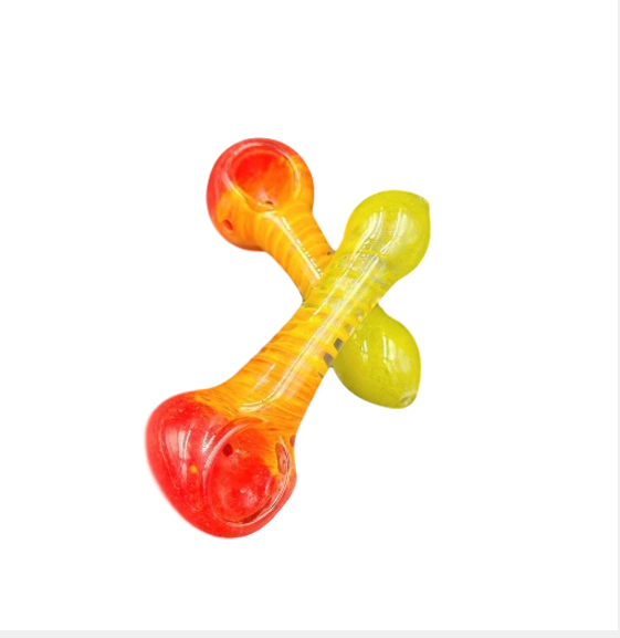 Photograph of product: Luvbuds | Pipe | 3.5" Rasta Swirl | Assorted Colors