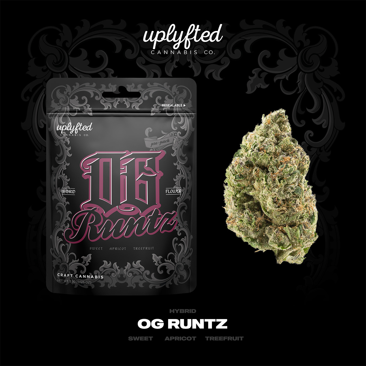 Photograph of product: Uplyfted OG Runtz - 3.5g