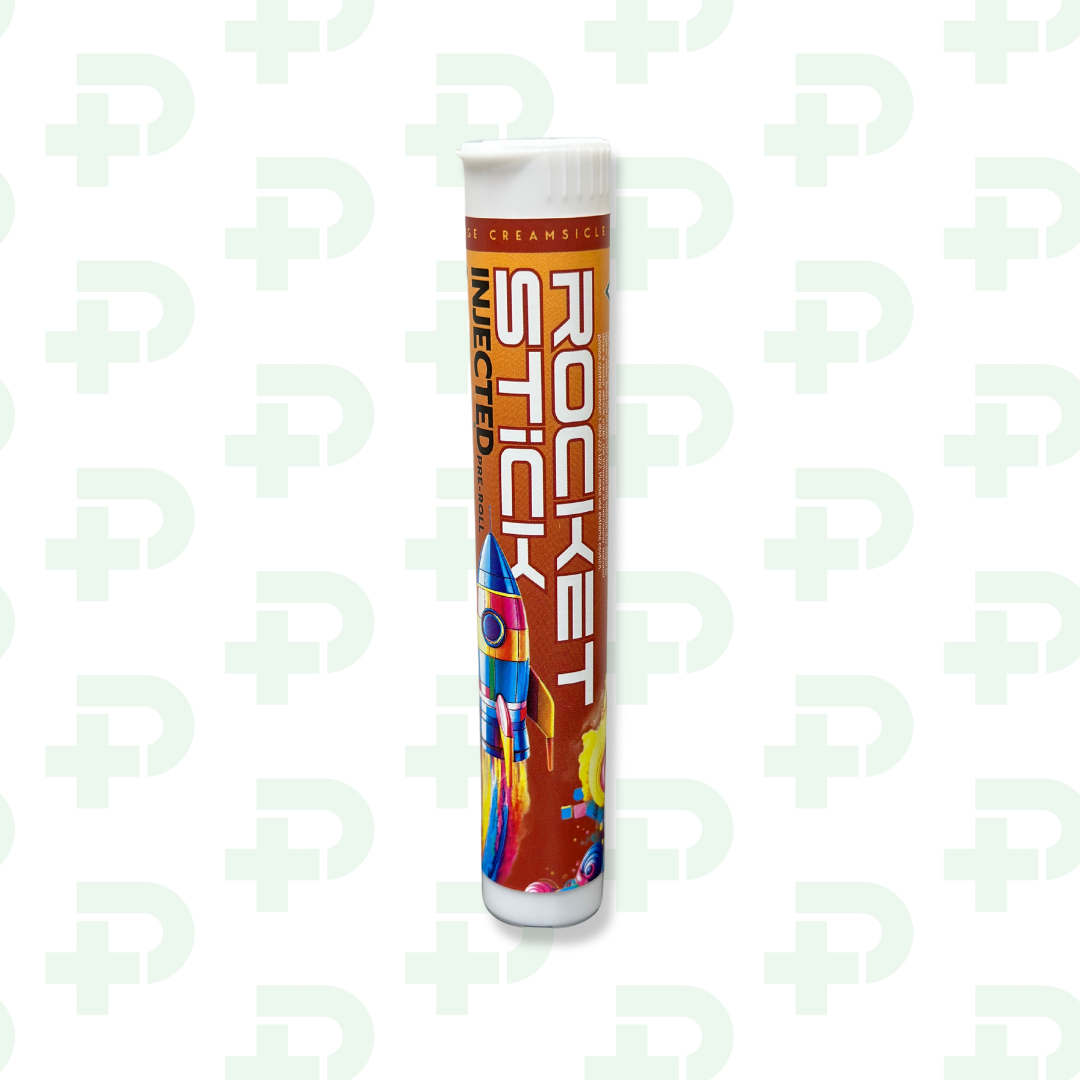 Photograph of product: Rocket Stick Infused Preroll - Orange Creamsicle