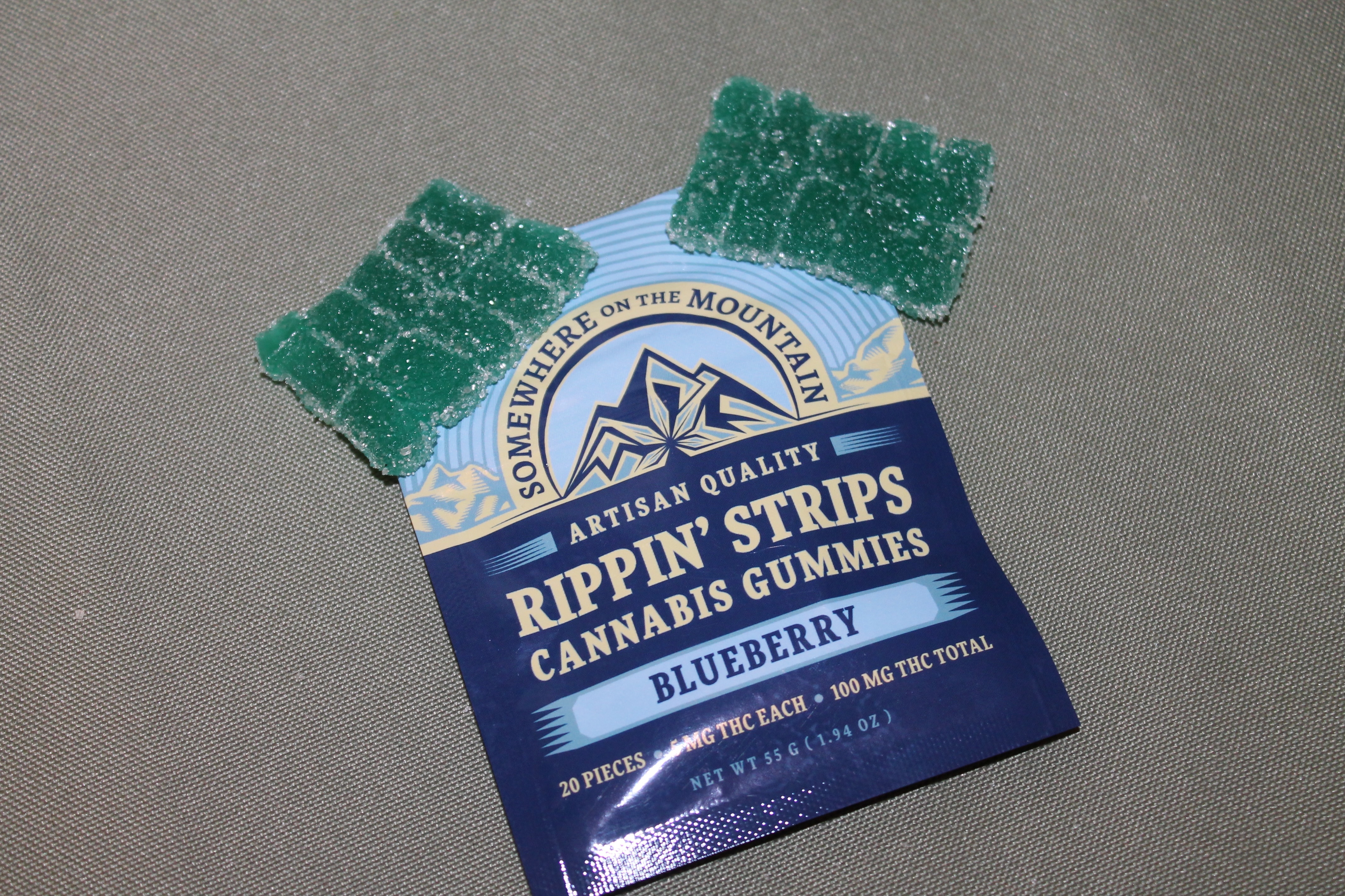 Photograph of product: SOTM I Blueberry Rippin Strips