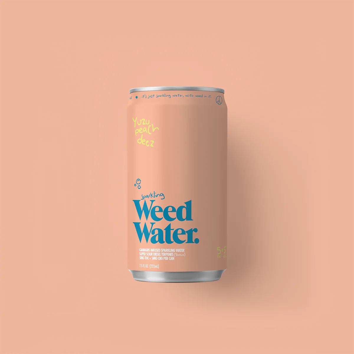 Photograph of Product: Yuzu Peach 1:1 | 5mg Seltzer