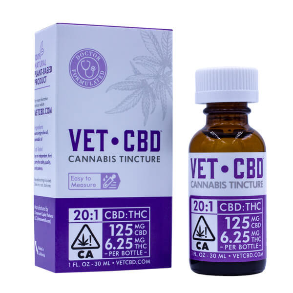 Photograph of product: Vet CBD - Regular Strength - Tincture - 125mg - 1oz