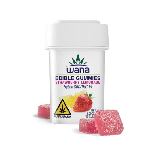 Photograph of product: 1:1 Strawberry Lemonade | Gummies | 10mg