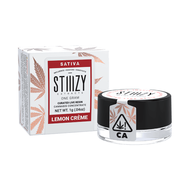 Photograph of product: Lemon Creme - 1g Live Resin Sauce - 