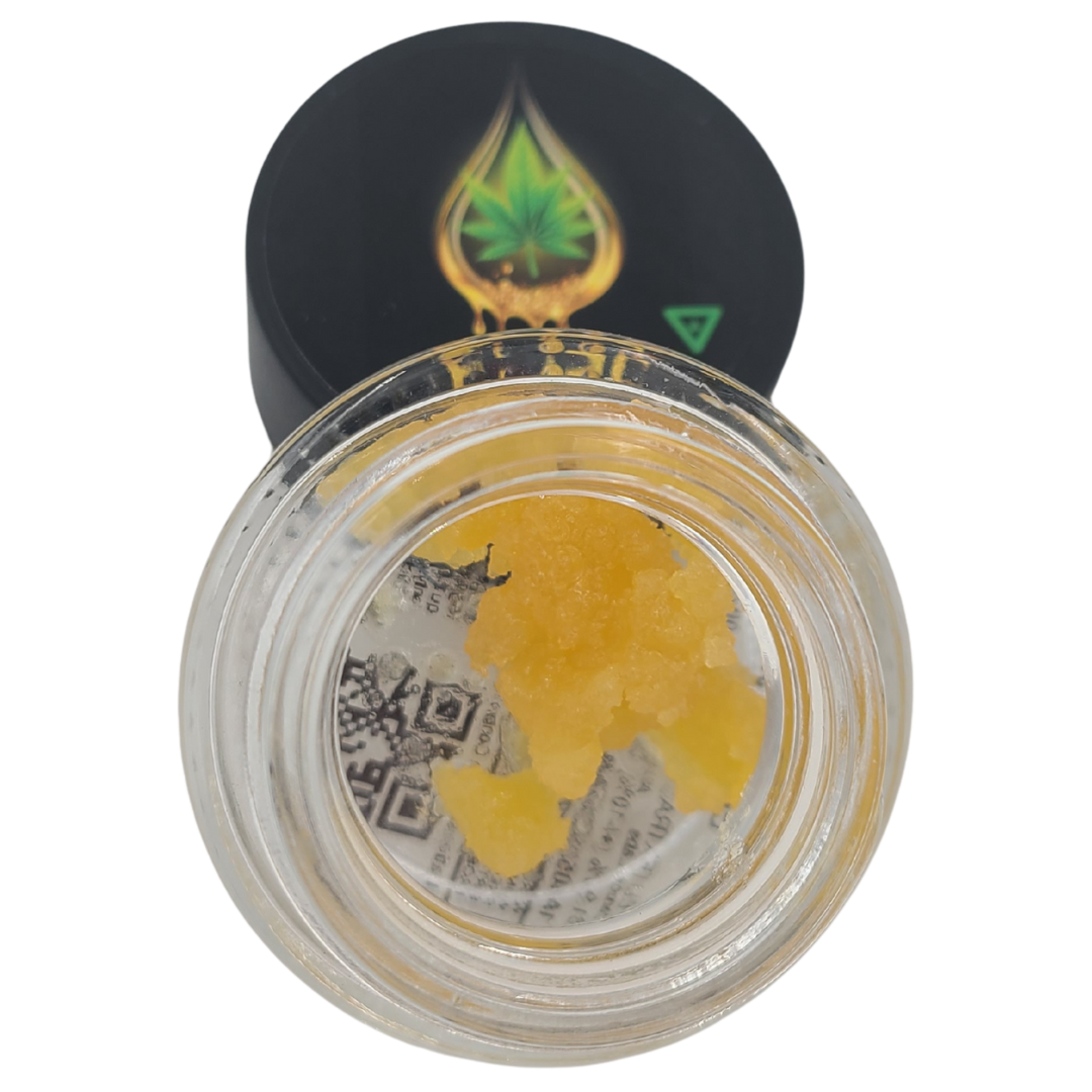 Photograph of product: Elite Xtractions | Grape Pie 3.5g Resin
