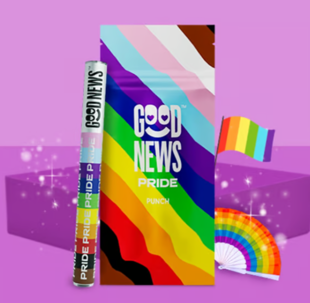 Photograph of product: CL Good News Disposable Pen - Pride .3g