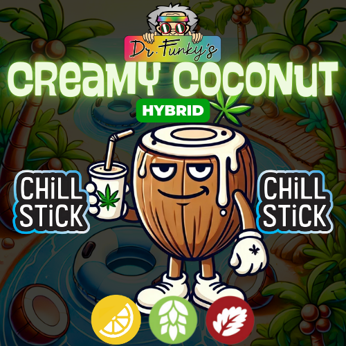 Photograph of product: Dr. Funky's | Chill Stick | Creamy Coconut
