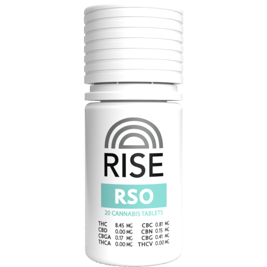 Photograph of product: Rise - RSO Tablets 20ct