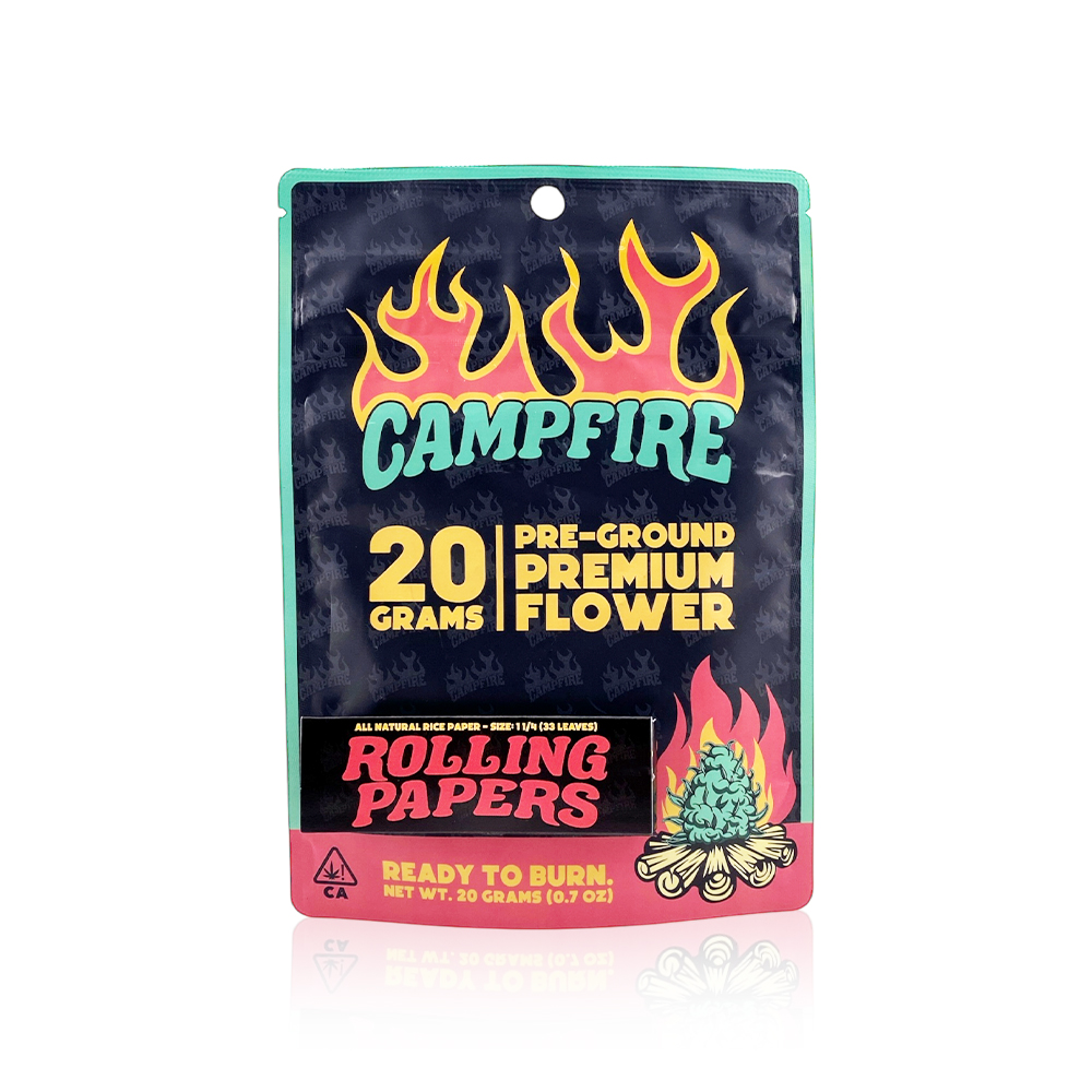 Photograph of product: CAMPFIRE - Flower - Zeclair - Preground - 20G