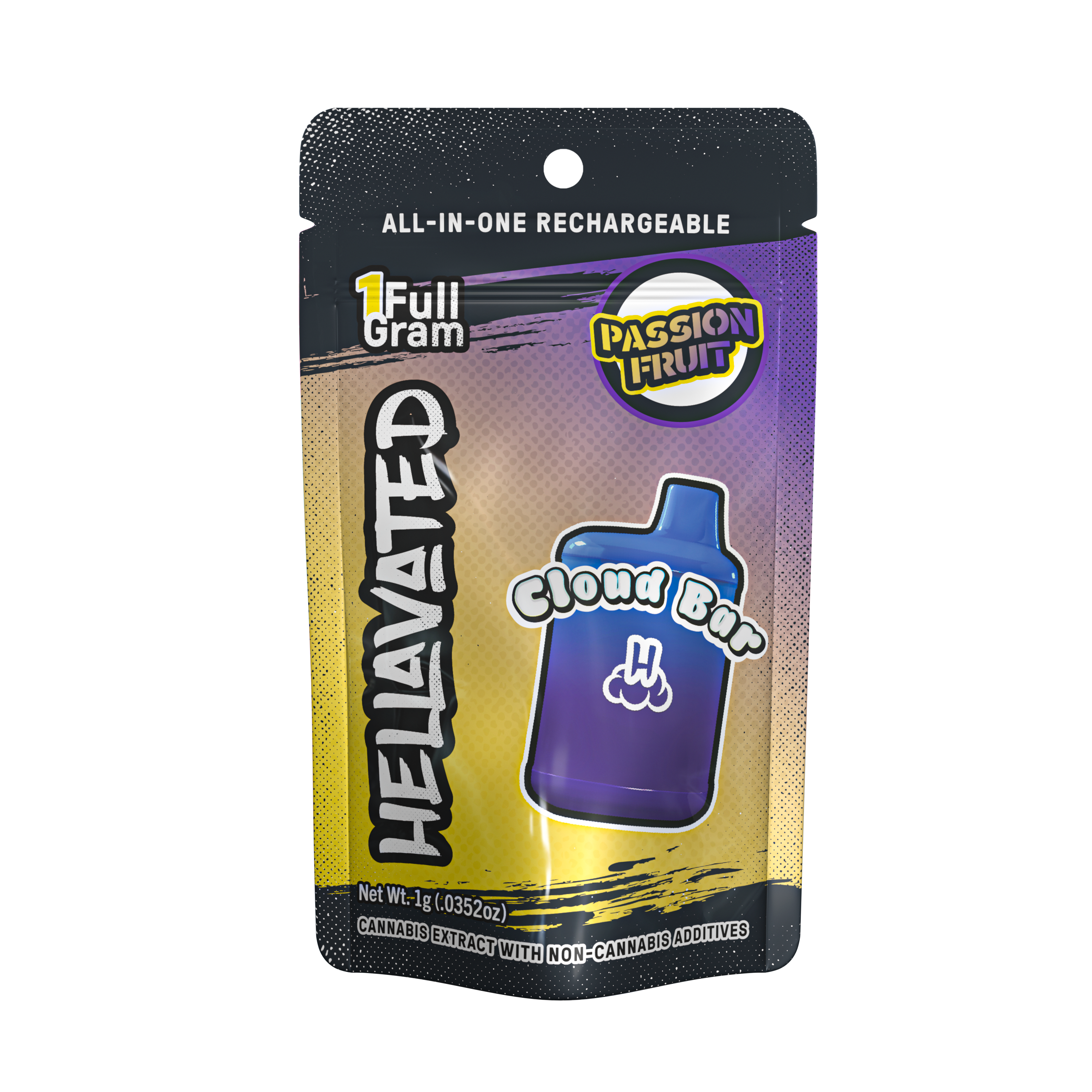 Photograph of product: Passion Fruit Disposable Cloud Bar