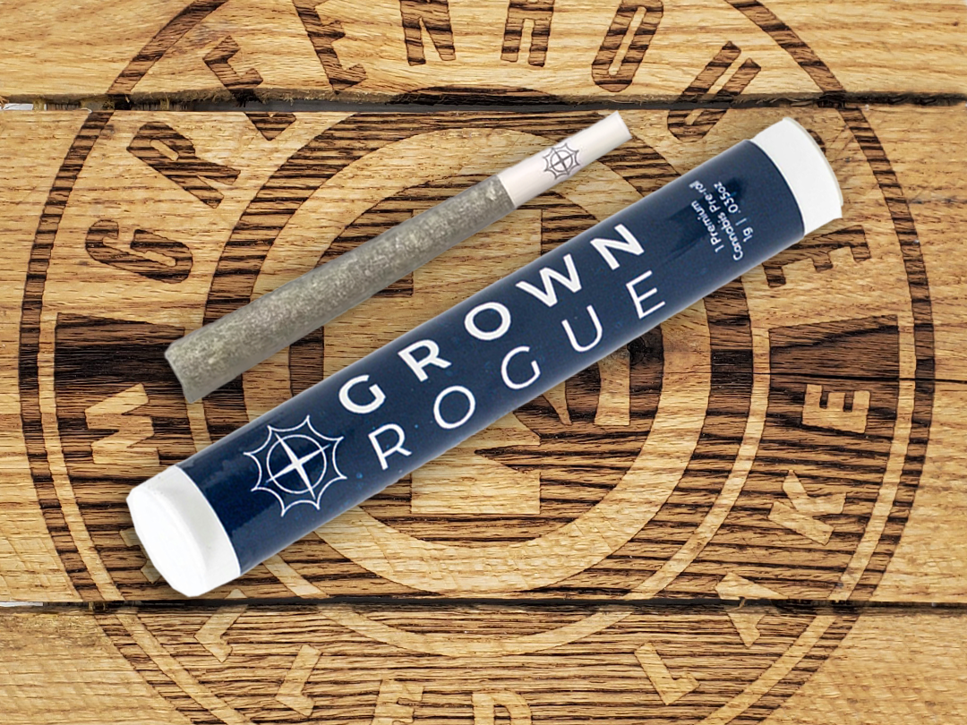 Photograph of product: Grown Rogue | Burn Scotty | 1g Pre Roll